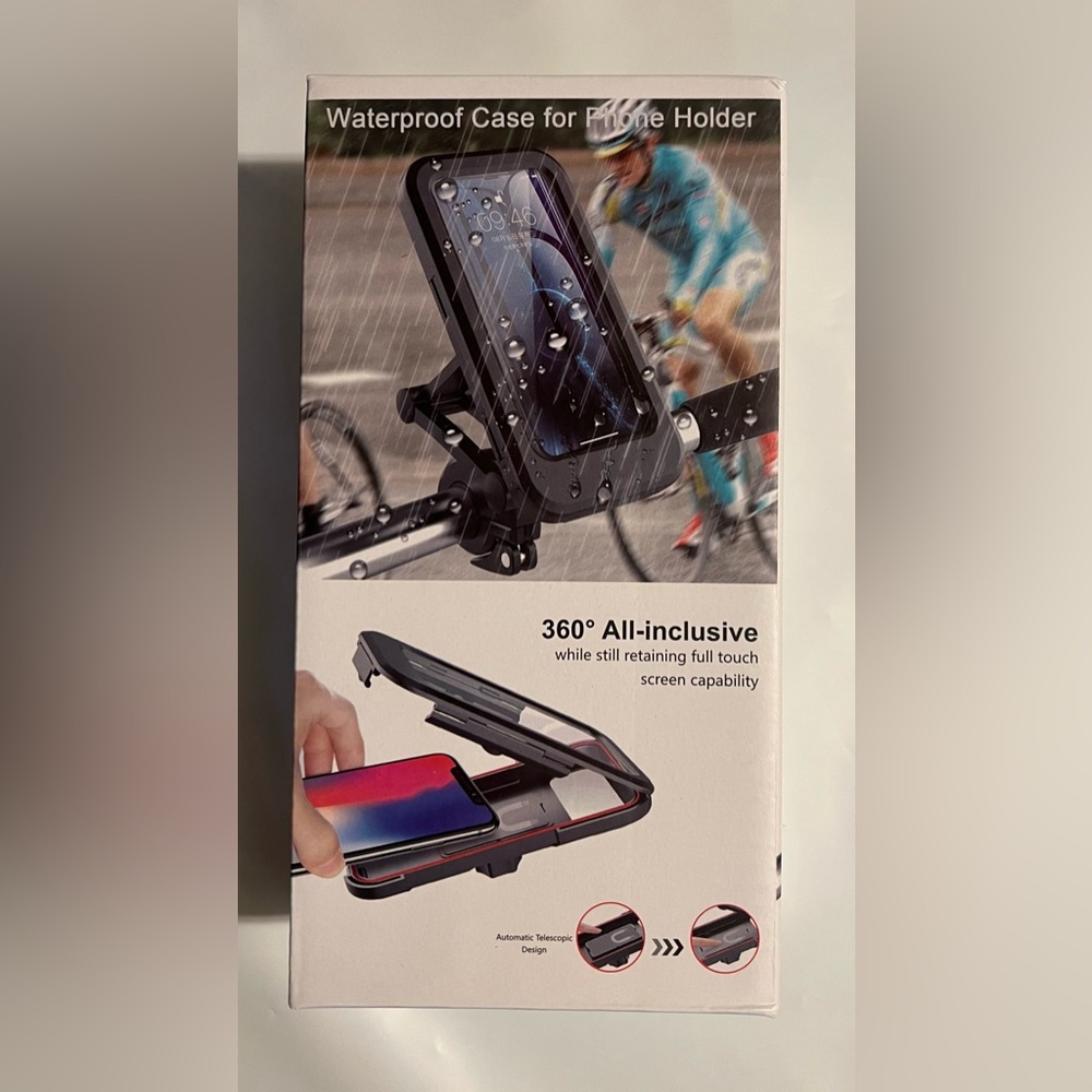 Black Adjustable Phone Holder